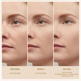 Smooth Fine Line Primer Soften Fine Lines Pores Natural Matte Finish Improve Dull Skin Deeply Hydration Silky Lightweight Primer