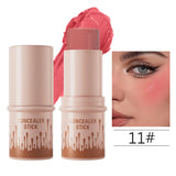Makeup Face Brown Bronzer Contour Stick Contouring Bronzer Stick Highlighter Brightening Blusher Stick Rouge Cream Concealer Pen
