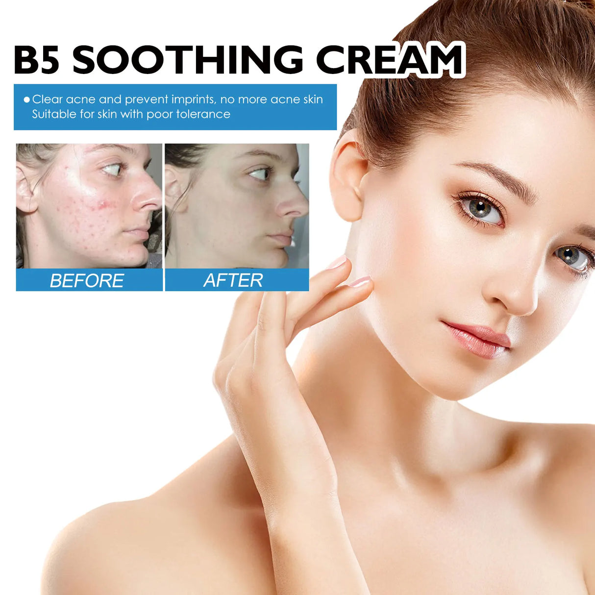 1/3/5PCS B5 Moisturizing Cream Hydrating Solves Dry Chapped Red Skin Nourishing Improve Sunscreen Korean Beauty Face Skin Care
