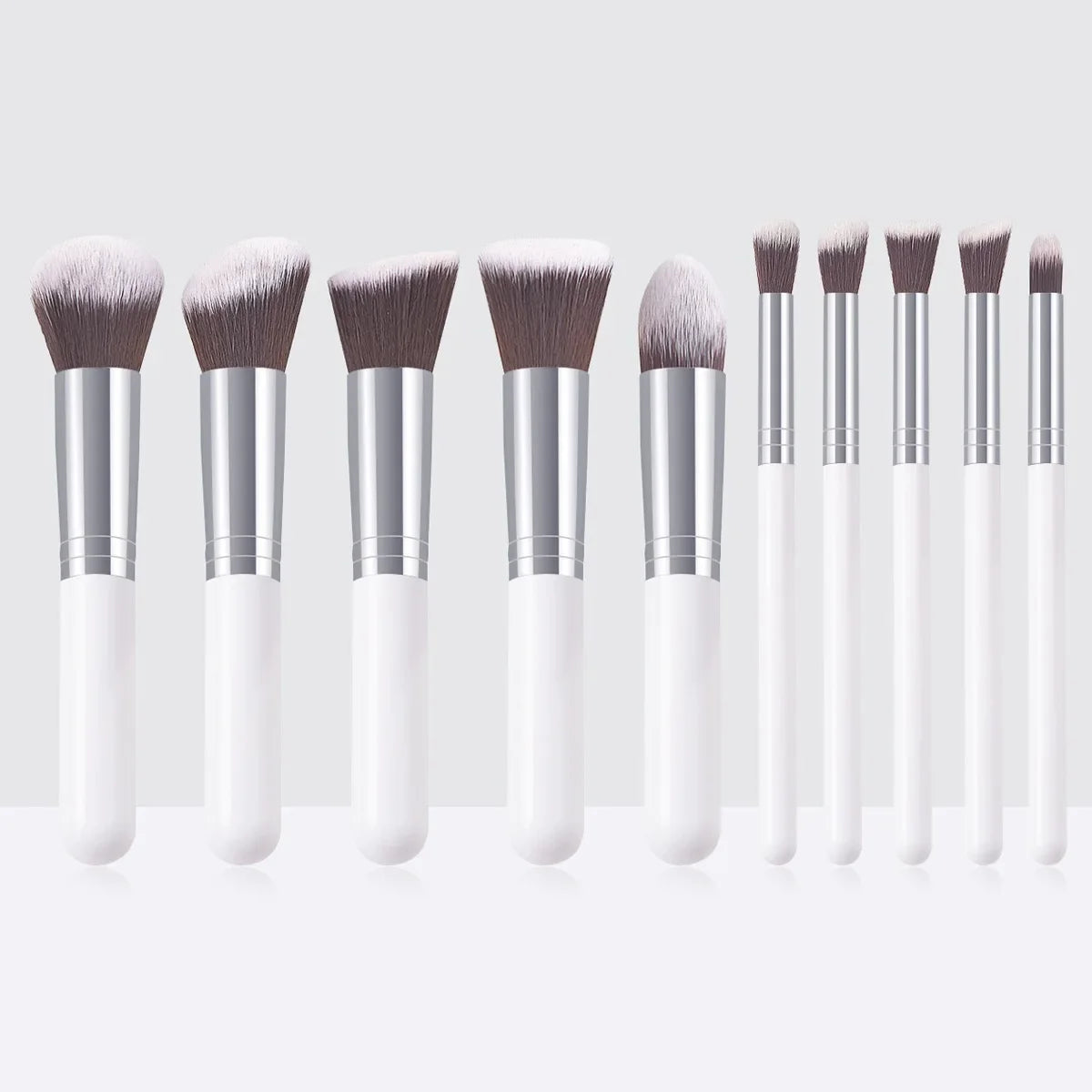 10pcs Set Makeup Brushes Tool Set Cosmetic Powder Eye Shadow Foundation Blush Blending Beauty Maquiagem Beauty Kit for Party