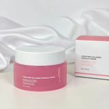 KOEC PDRN Pink Collagen Capsule Cream Anti-Wrinkle Hydrating Glowing Increase Elasticity 5% Niacinamide Hydrolyzed Collagen