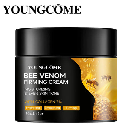 Premium Bee Venom Cream Face Neck Collagen Boost Skin Firming Lifting Natural Hydrating Moisturizer Non Greasy Gentle Care Impro