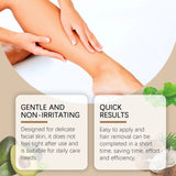 Hoygi Facial Hair Removal Cream for Sensitive Skin Care Upper Lip Hair Removal Coconut Oil Moisturizing Facial Depilatory Cream