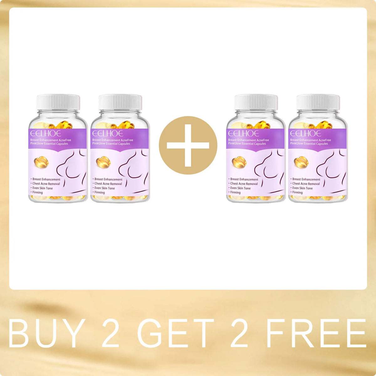 Breast Augmentation Oil Capsules to Increase Buttocks and Breasts Vitamin E in Oil Lift up Chest Tightening Breast Firming Oil