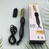 Hot Comb Hair Straightener Brush Hot Comb Pressing Electric Heat Electric Hair Brushes Styling Tools