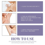 Underarm Whitening Cream Skin Smooth Lightening Cream Deodorant Serum For Underarm Body Intimate Area,Private Parts,Bikini Area