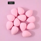 100/50/30/25/20/12PCS XL Super Affordable Large Soft Makeup Sponge Beauty Egg Set, No Powder Sticking Portable Makeup Tool