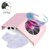 Nail Dust Collector Manicure Machine Tools Strong Power Nail Vacuum Cleaner With Remove Filter Nail Extractor Fan Nail Art Tool