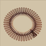 2Pcs Plastic Full Circle Stretch Diamond Flexible Comb Teeth Headband Hair Band Clip Face Wash Fixed Hair Accessories Non-Slip