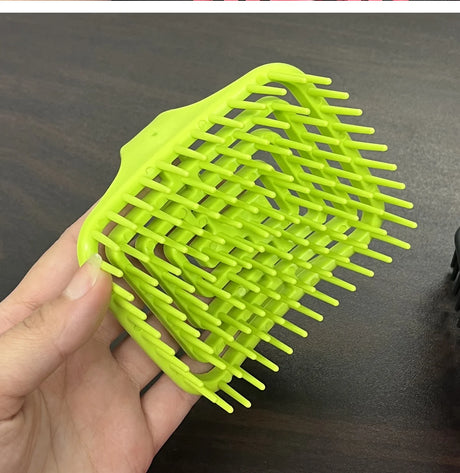 WANMEI Scalp Massage Shampoo Brush - Deep Cleansing & Exfoliation, TPEE Hollow Design, Easy Hair Care