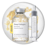Collagen Silk Peptide Peptide Pink PDRN Glow Intensive Ampoule Intensely Hydrating, Lifting And Firming Increase Skin Elasticity