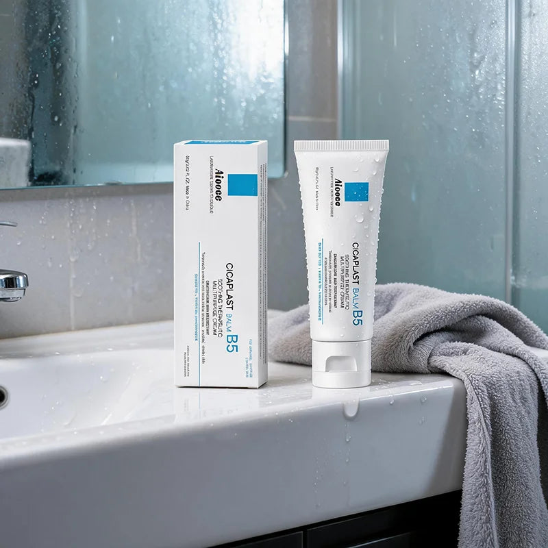 Vitamin B5 Barrier Repair Cream 80g gentle Soothe redness for all skin typesDeep moisturizing face cream Daily skincare