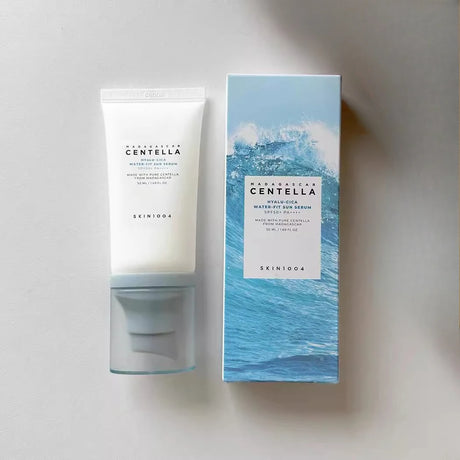 Korean Centella Hyalu Cica Water-Fit Sun Serum SPF50 Sunscream & Facial Hyalu-Cica Moisture Cream Beauty Skincare Sets