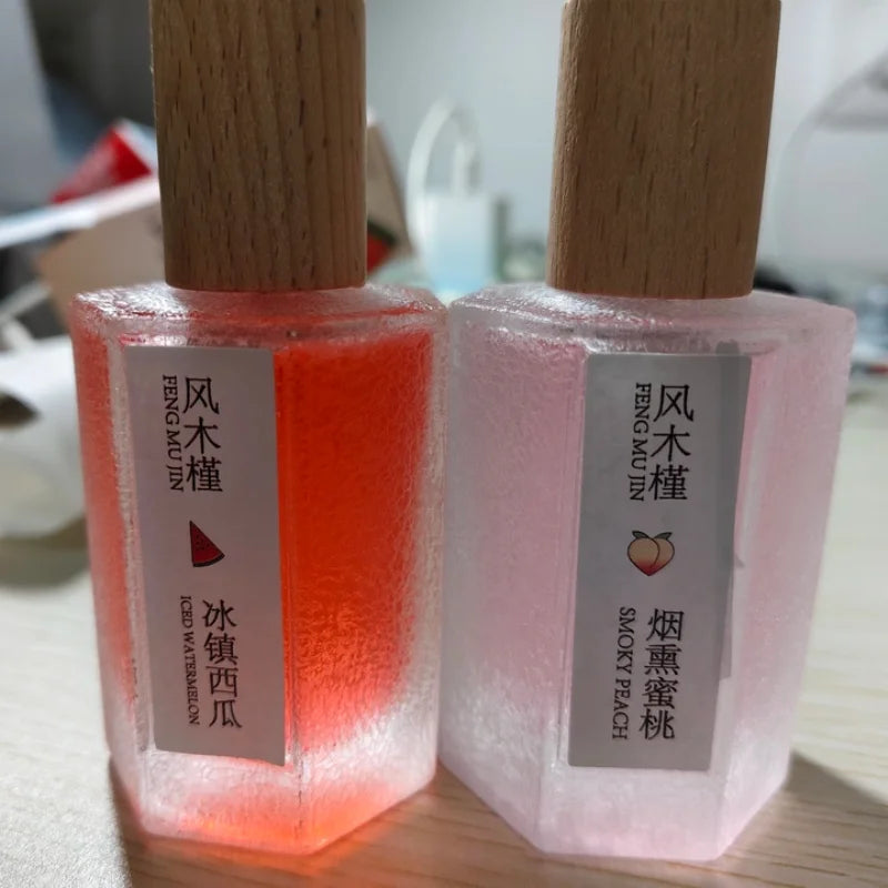 Natural Fruity Unisex Perfume Sweet Watermelon Peach Fragrance Eau De Toilette Fresh Charming Refreshing Women Scent Body Spray