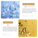 BIOAOUA Rice Whitening Eye Cream Moisturizing Reduce Dark Circles Lift Firm Brightening 20g