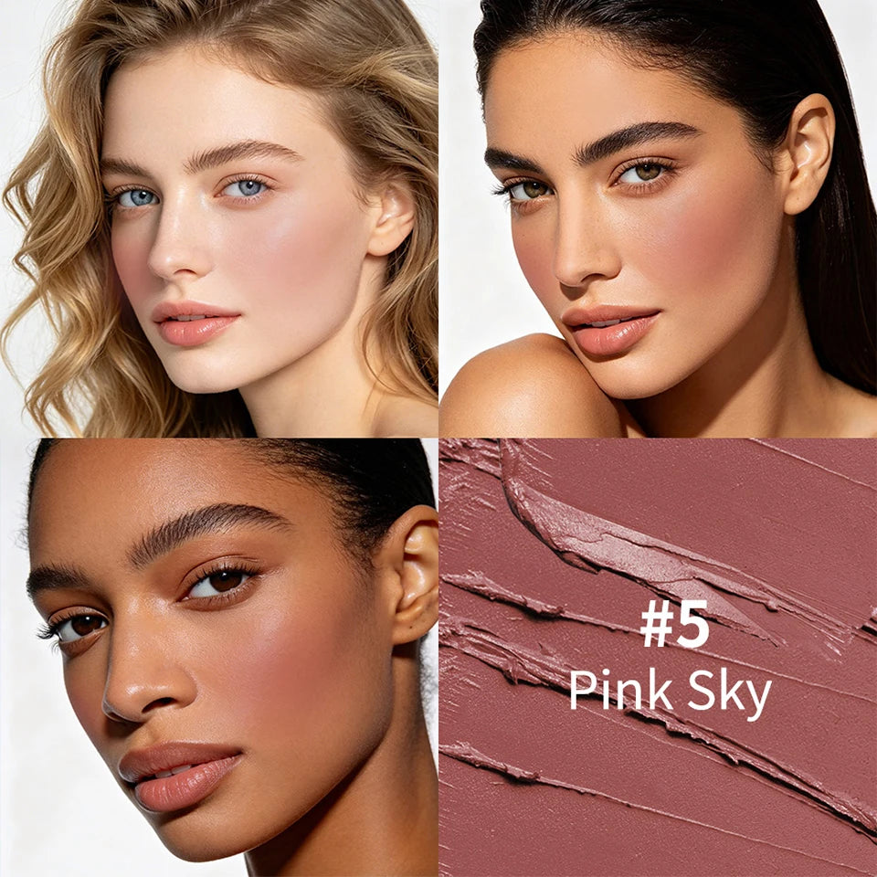 Lip & Cheek Color Balm SPF 50 Mineral Broad Spectrum Sun Protection Water Sweat Resistant Hydrating Long Lasting Buildable Blush