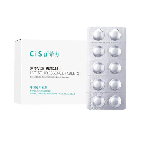 1 Kit VC Solid Essence Tablets Anti-aging Remove Wrinkle Shrink Pore VC Moisturizing Brighten VC Freeze-dried Powder Skin Care