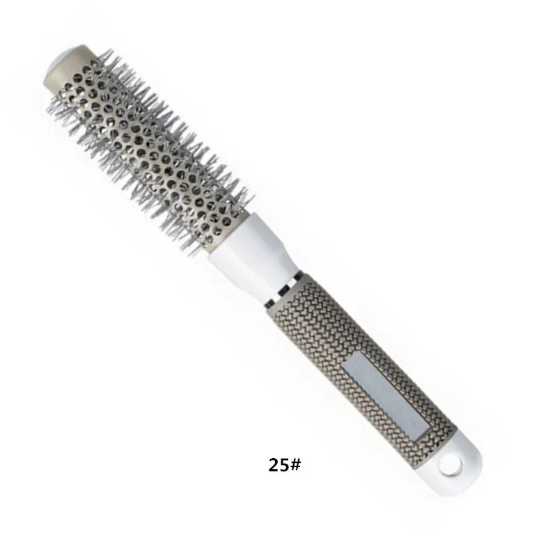 6 Size Hair Brush Nano Hairbrush Thermal  Round Barrel Comb Hairdressing Hair Salon Styling Drying Curling Blow Dry Hair Brush