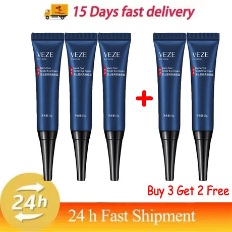 Retinol Eye Bag Removal Cream For Men Anti-Wrinkle Firming Skin Fades Fine Lines Anti Dark Circle Puffiness Brightening Eye Care