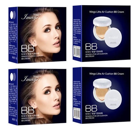 BIOAQUA 1pc Air Cushion BB Cream Isolation BB Nude Concealer Oil Control Moisturizing Liquid Foundation CC Cream (Random Brand)