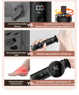 Aluminum Alloy 2-in-1 Electric Callus Remover And Food Grinder Hand Foot Care Tool Set with Gift Box