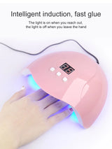 Nail UV Lamp 18LED Nail Dryer Suitable For All Gel Varnish Polishing And Curing With Timer Mode Suitable For Home Manicure Tools