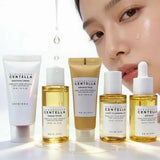 SKIN1004 Madagascar Centella Travel Kit, Mini Soothing Repair Hydrating Skincare Set For Sensitive Dry Skin Daily Travel Gift