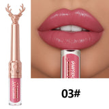 Moisturizing Cream Lip Gloss Autumn/Winter Moisturizing Liquid Lipstick Long lasting Non greasy Lip Makeup Christmas brown