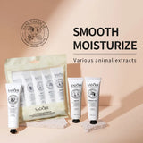 5pcs Hand Cream Gift Set – Infused with Goat Milk & Nourishing Oils for Deep Moisture and Restorative Care, 30g Squeeze Tubes