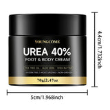 Urea 40% Cream Foot Cream for Dry Cracked Feet Heels Knees Hands Repair Treatment,Moisturizer Dead Skin Remover Foot Cream