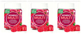 Women's Multivitamin Gummies 90 Count with Biotin Folic Acid Vitamins A C D E B, Berry Flavor Daily Wellness Supplement