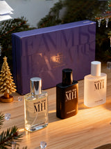 4 PCS/Set Men's Perfume Gift Set 3x30ml Long Lasting Woody Citrus Ocean Eau De Toilette Spray for Daily Work Dating Casual Use