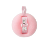 Shower Loofah Bath Sponge With Hanging Rope Exfoliating Soft Mesh Body Scrubber Rich Lather 3D Knit Design For Smooth Skin