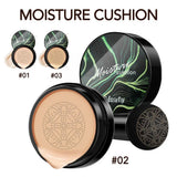 BB CC Cream  Face Foundation Concealer Cushion Mushroom Base Waterproof Brighten Makeup Brightening Tone Cosmetics Make up