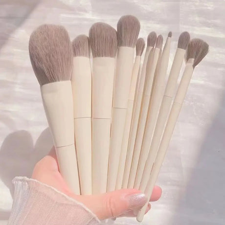 10pcs Set Makeup Brushes Tool Set Cosmetic Powder Eye Shadow Foundation Blush Blending Beauty Maquiagem Beauty Kit for Party