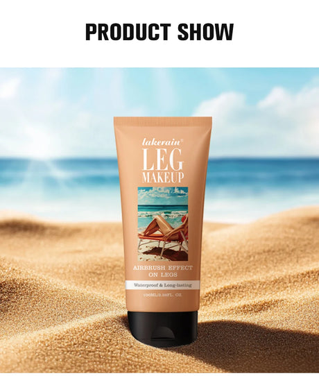 100ml Leg Makeup Long-lasting Waterproof And Anti-Transfer Concealer Even Skin Tone Wheat Tan Brown Liquid Foundation