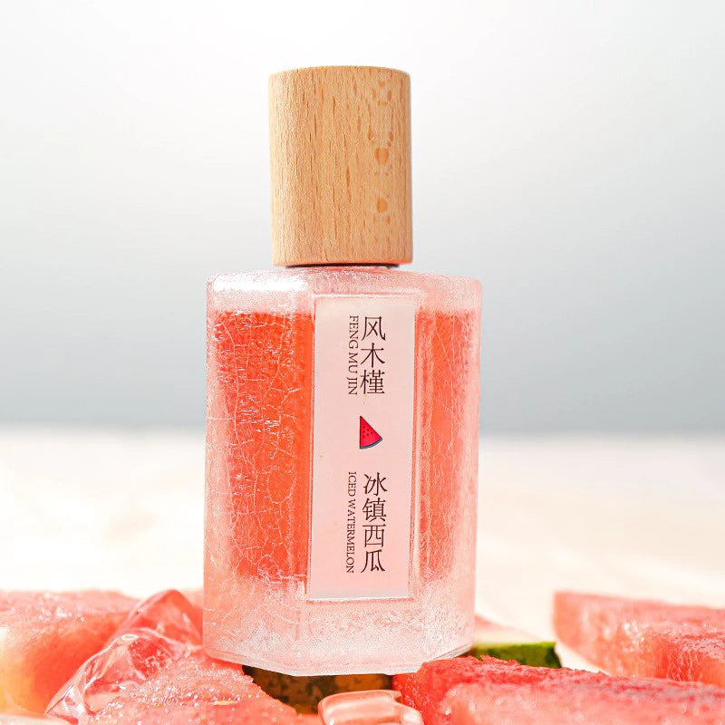Natural Fruity Unisex Perfume Sweet Watermelon Peach Fragrance Eau De Toilette Fresh Charming Refreshing Women Scent Body Spray