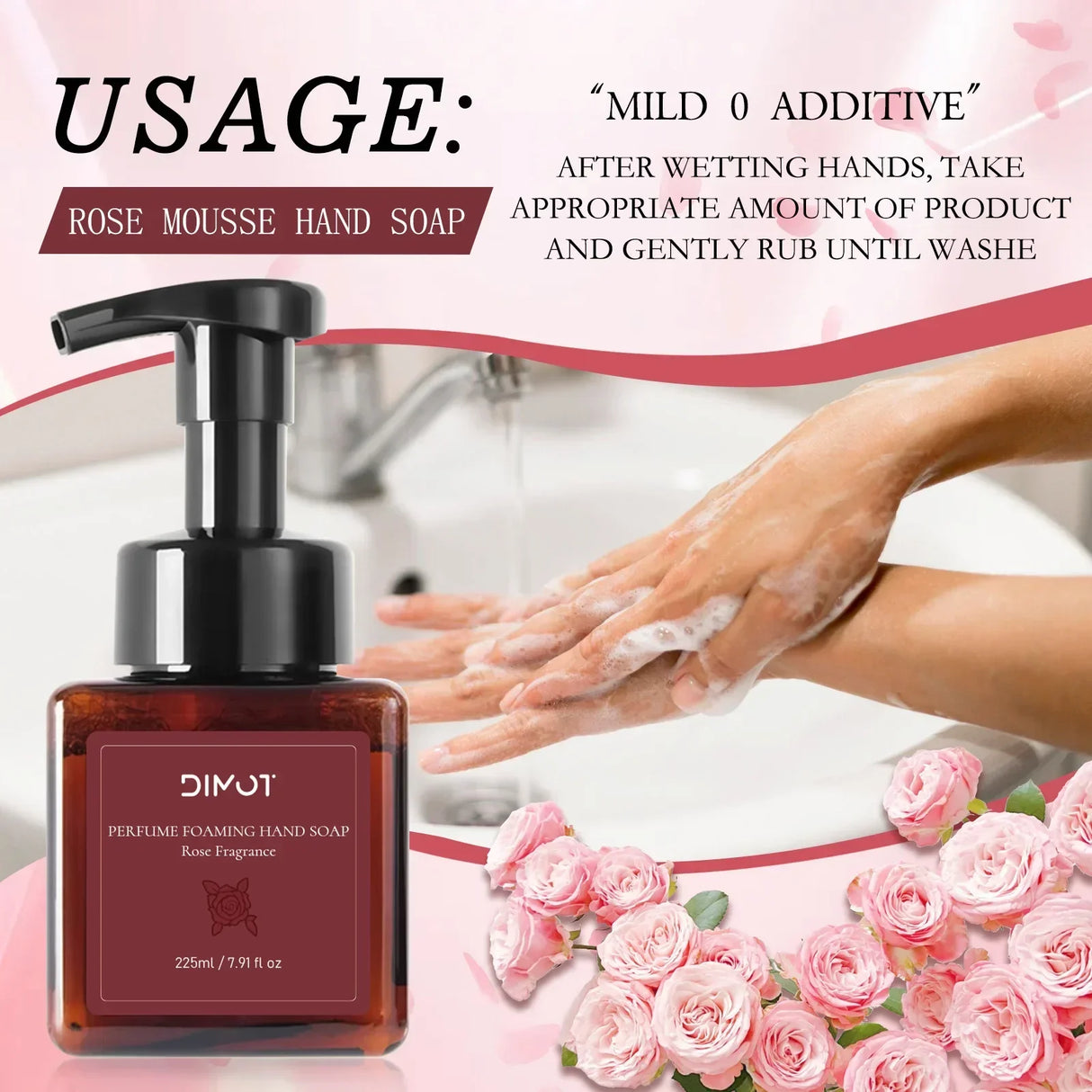 Fragrance Hand Wash, Deep Cleans & Moisturizes Skin, Rich Foaming Long-Lasting Scent Beauty-Care Cleanser
