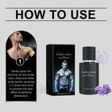 Portable Men's Body Fragrance Spray,Long Lasting Enhance Attractiveness & Confidence Dating Fragrance Body Spray, Rich Layered
