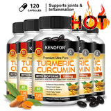 Kenofor Curcumin Antioxidant - Helps Reduce Post-exercise Inflammation and Supports Joint Health, Non-GMO, Gluten-free