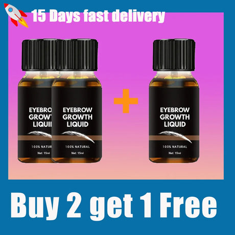 Eyelash & Eyebrow Growth Serum – Prevents breakage, delivers fuller results in 7 days, ideal for daily eye care.