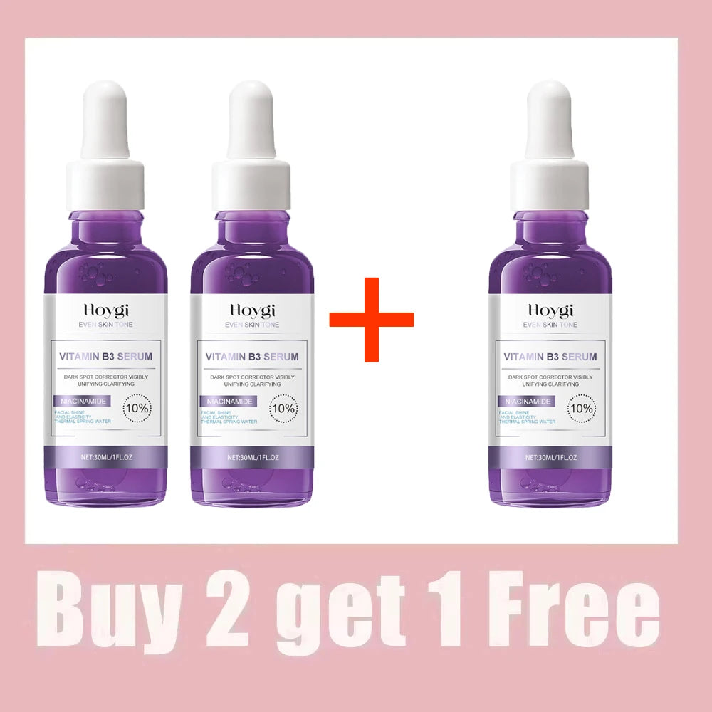 Anti Wrinkle Facial Serum Dark Spots Removal Anti Aging Fade Acne Marks Smooth Fine Lines Firming Vitamin B3 Whitening Essence