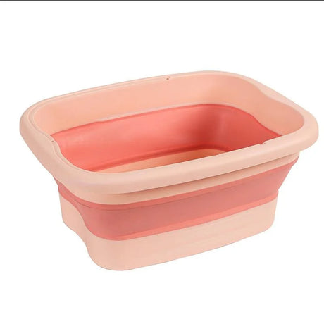 Foldable Foot Bath Massage Bucket Soaking Bucket Folding Foot Bath Tub Foot Soaking Tub Massage Foot Basin Thickened Portable
