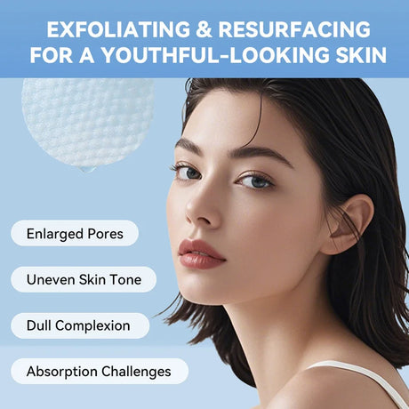 Gentle Hyaluronic Acid Makeup Remover Cotton Pads 70Pcs Pre Moistened Damp Wipes Remove Impurities Waterproof Makeup