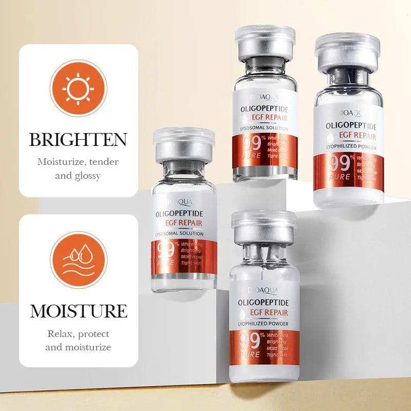 Face Serum Oligopeptide Freeze Dried Powder Nourish Tighten Skin Care Sensitive Repair Smooth Facial Essence Beauty