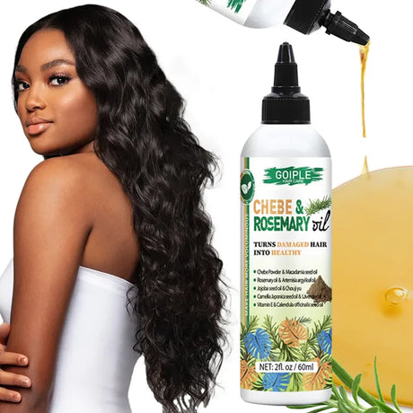 GOIPLE Chebe Butter,Hair Mask,Moisturizing & Nourishing Chebe & Rosemary Growth Oil Rose Curl Defining Cream Hair Curl Enhancer