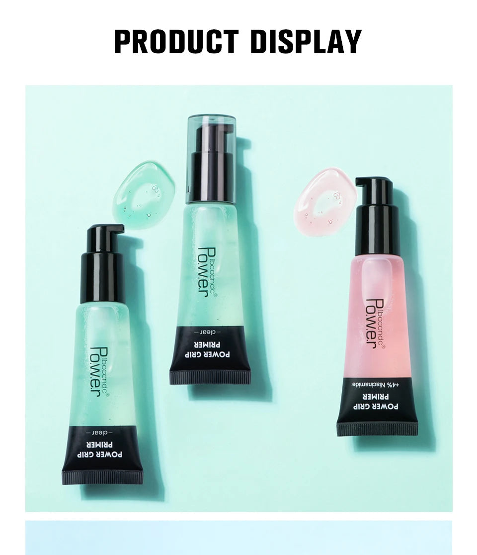 24ml Power Grip Primer Gel Based Hydrating Face Primer For Smoothing Skin Gripping Makeup Invisible Pore Colorless Primes