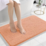 Bathroom Rugs 30x20, Extra Soft Absorbent Chenille Bath Rugs, Rubber Backing Quick Dry, Machine Washable Bath Mats for Bathroom