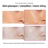Anti Aging Collagen Face Cream 100ml Niacinamide Moisturizer Hydrating Gel For Tightening Soothing Firmness Skincare