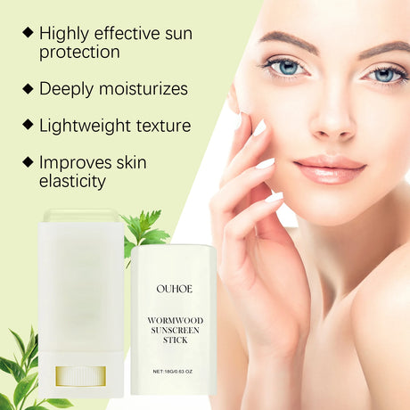 Sunscreen Stick UV Protective Sunblock Isolation Refreshing Skin Moisturizing Oil Control Anti-Dryness Body Treatment Sun Stick